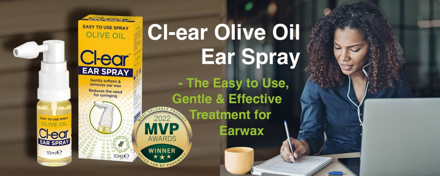 Clear Olive Oil Ear Spray Clear